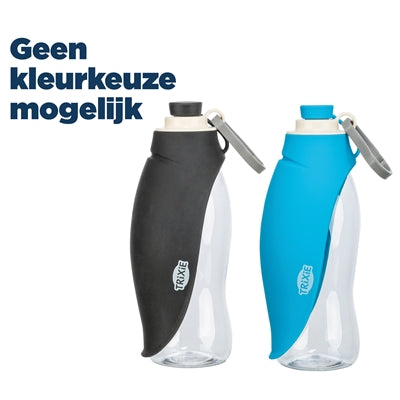Trixie -Trinkflasche mit einer Schüssel Silikonsorti