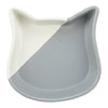 Trixie Food Bowl Cat Cat Head Keramik grau Weiß