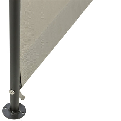 Trixie -Abdeckung für Hundestrecke Beige schwarz