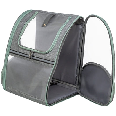 Trixie Hundetasche Rucksack Chloe hellgrau
