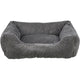 Trixie Hundebett Jonna Vital Rippstoff dunkelgrau