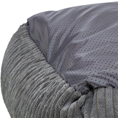 Trixie Hundebett Jonna Vital Rippstoff dunkelgrau
