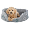 Trixie Hundkorb Jimmy Soft Oval Hellgrau