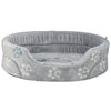Trixie Hundkorb Jimmy Soft Oval Hellgrau