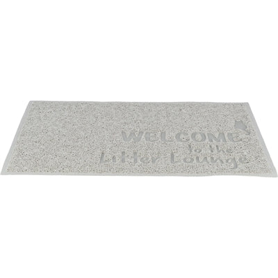 Trixie Cat Bowl Mat PVC hellgrau
