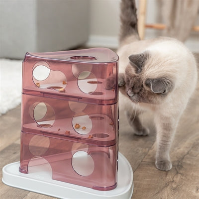 Trixie Cat Activity Cheese Tower Plastik