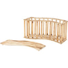 Trixie Hay Rack mit Deckelholz geflochten