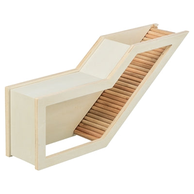 Trixie -Beobachtungsbox -Maus -Hamster mit Tunnel unbehandeltem Holz