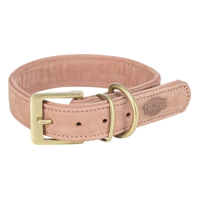 Trixie Kragenhund reines Lederrosa