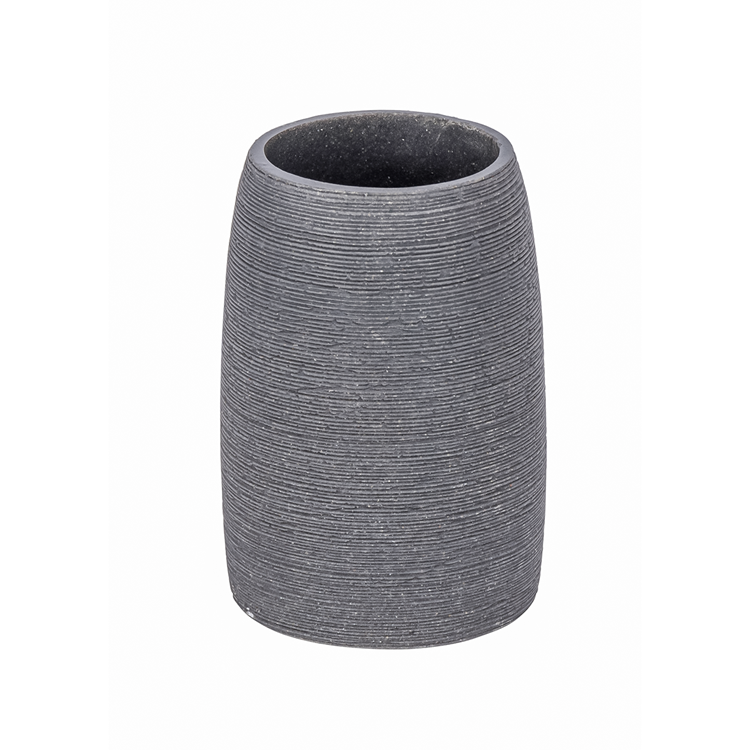 Wenko 1064996 - Zahnputzbecher Goa Grau | 2 Stk