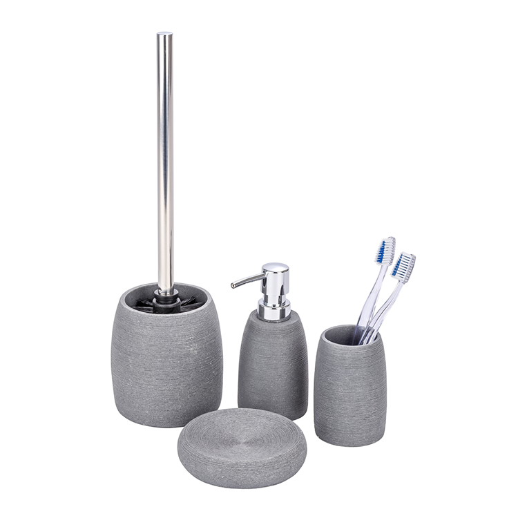 Wenko 1064996 - Zahnputzbecher Goa Grau | 2 Stk