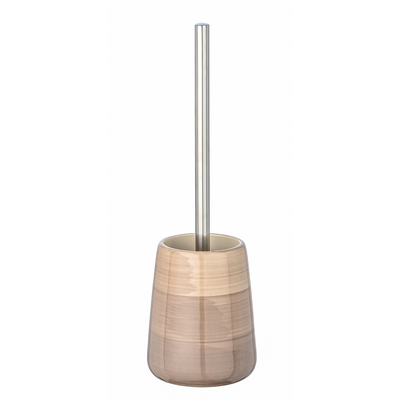 Wenko 1065027 - Toilettenbürstenhalter aus Keramik. Sand | 1 Stk