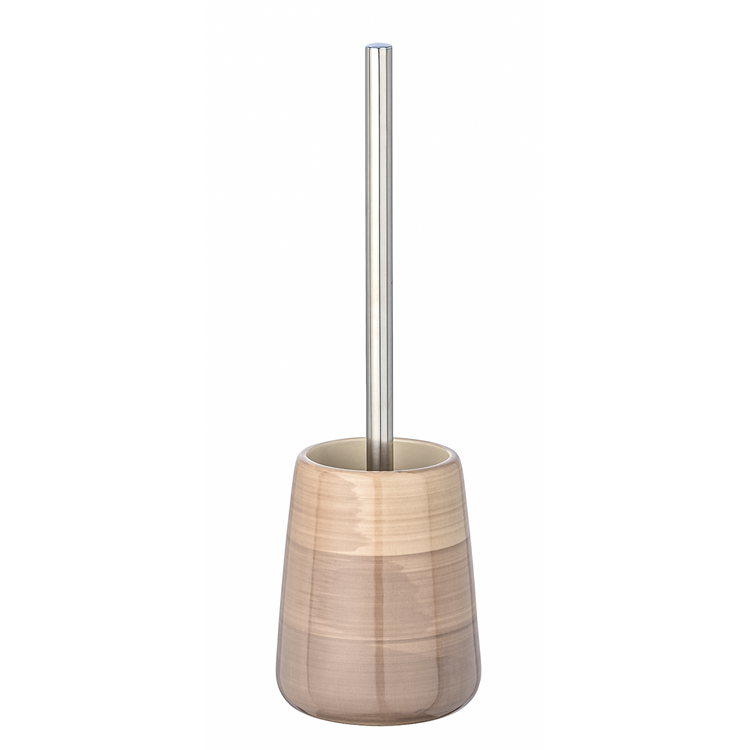 Wenko 1065027 - Toilettenbürstenhalter aus Keramik. Sand | 1 Stk