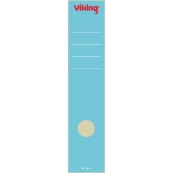 Aktenrückenetiketten Wikingerblau 10 Stück Papier