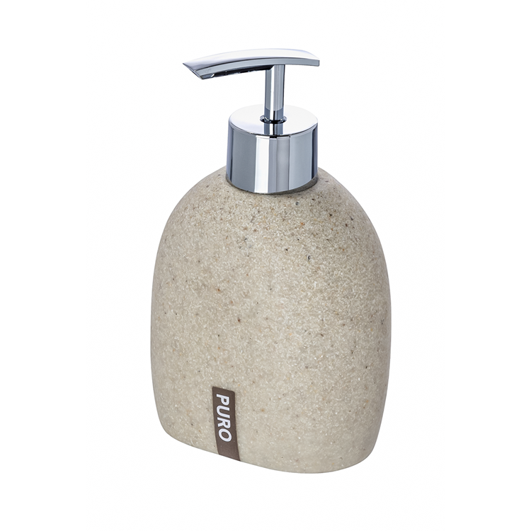Wenko 1064966 - Seifenspender Puro Beige | 2 Stk