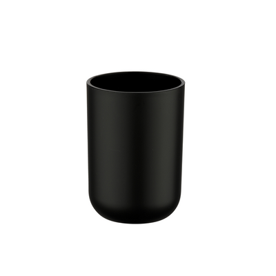 Wenko 1064969 - Zahnputzbecher Brasilien schwarz | 2 Stk