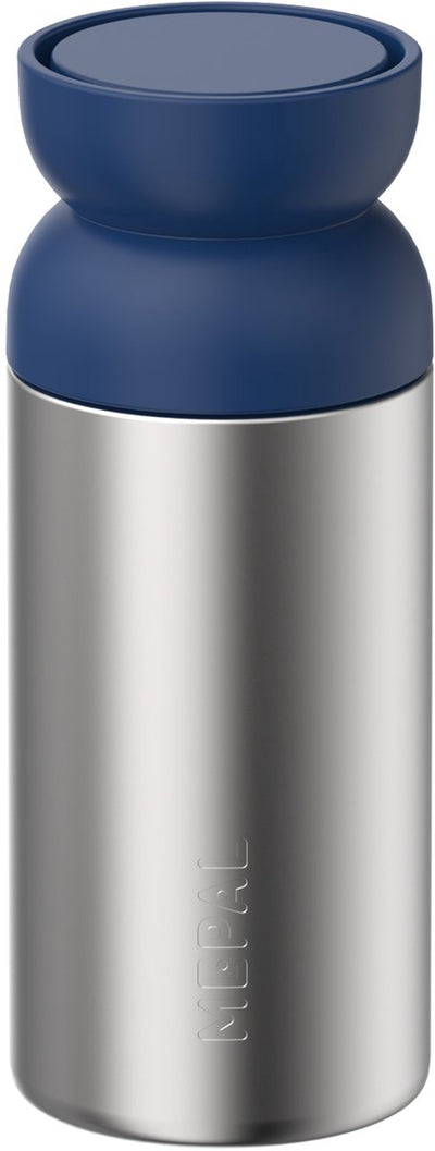 Mepal Isolier-Kaffeebecher Ellipse – 350 ml – hält Getränke 4 Stunden heiß und 6 Stunden kalt – Kaffeebecher to go – spülmaschinenfest – leuchtendes Blau