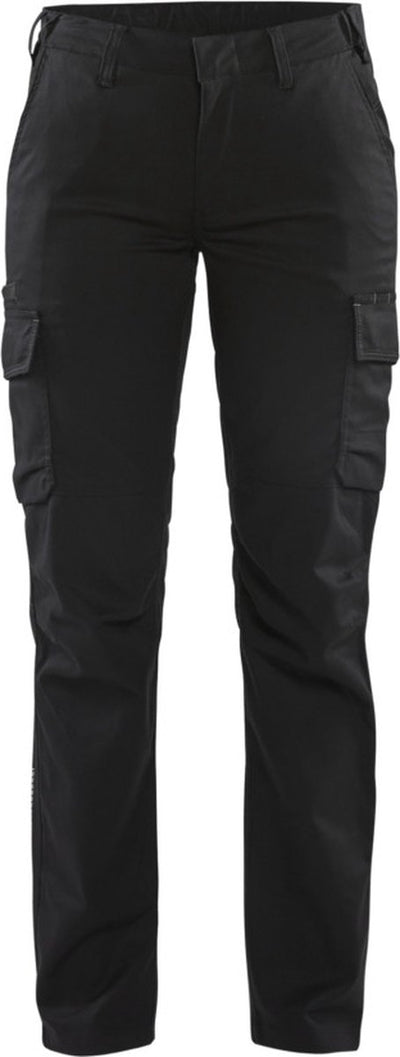 Blåkläder Blaklader Damen Industrie-Arbeitshose Stretch 7144-1832 – Schwarz – C50