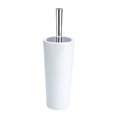Wenko 1064917 - Toilettenbürstenhalter Coni Keramik weiß | 1 Stk