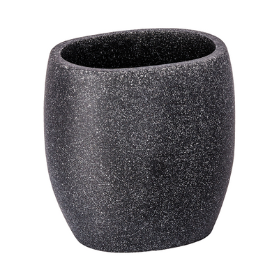 Wenko 1064942 - Zahnputzbecher Puro Anthrazit | 2 Stk