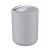 Wenko 1064897 - Abfallbehälter Brazil S 2 Liter grau | 2 Stk