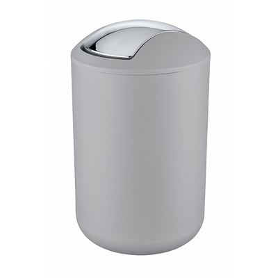 Wenko 1064957 - Abfallbehälter Brasilien l 6,5 Liter grau | 2 Stk