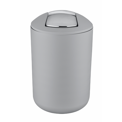 Wenko 1064957 - Abfallbehälter Brasilien l 6,5 Liter grau | 2 Stk