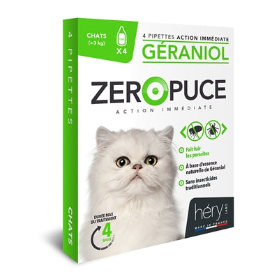 Hery Zeropuce -Hochwasserkatze Katze Geraniol ohne Chemikalie