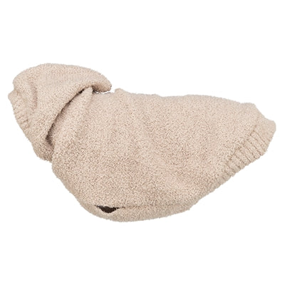 Trixie Hundepullover Carson Kapuzenpullover mit Kapuze Sand