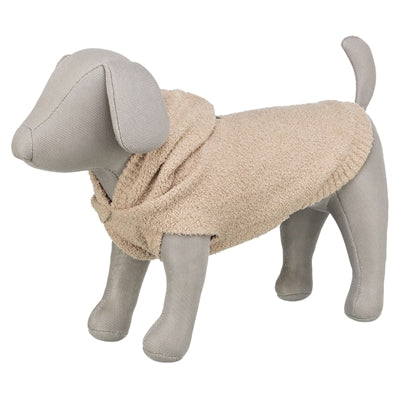 Trixie Hundepullover Carson Kapuzenpullover mit Kapuze Sand