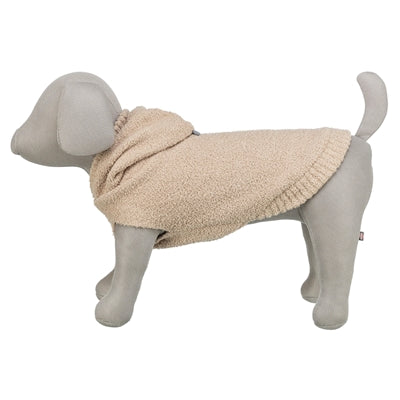 Trixie Hundepullover Carson Kapuzenpullover mit Kapuze Sand