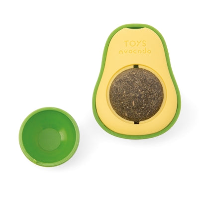 Imac-Avocado mit Katzenminzeball