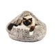 Croci Katzenkorb Iglu beige-weiß meliert