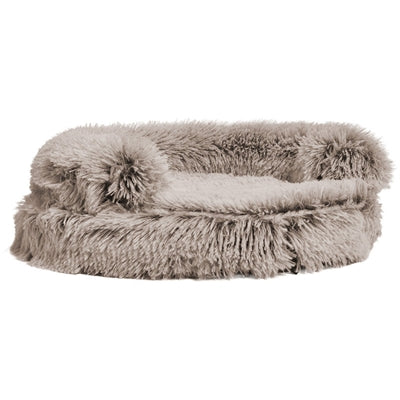 Croci Sofa Katzenkorb zweifarbig beige