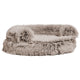 Croci Sofa Katzenkorb zweifarbig beige