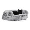 Croci Sofa Katzenkorb zweifarbig schwarz