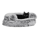 Croci Sofa Katzenkorb zweifarbig schwarz - afbeelding 2