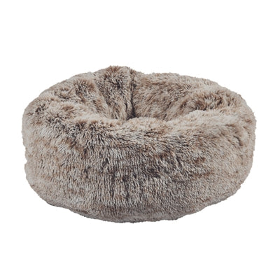 Croci Hundebett Donut bicolor beige