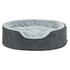 Trixie Vital Hundebett Lino Soft Oval Grau Hellgrau