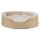 Trixie Vital Hundebett Lino Soft Oval Beige Creme