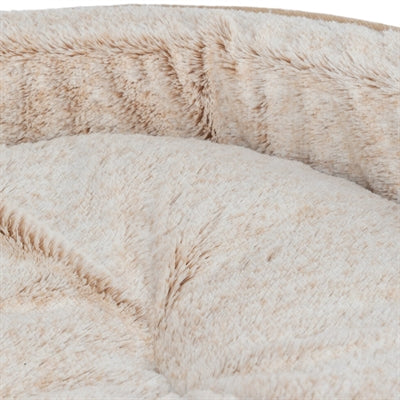 Trixie Vital Hundebett Lino Soft Oval Beige Creme