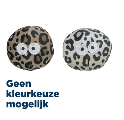 Trixie Ball mit Augen, Leopardenmuster und Katzenminze, sortiert