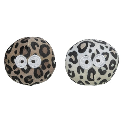 Trixie Ball mit Augen, Leopardenmuster und Katzenminze, sortiert