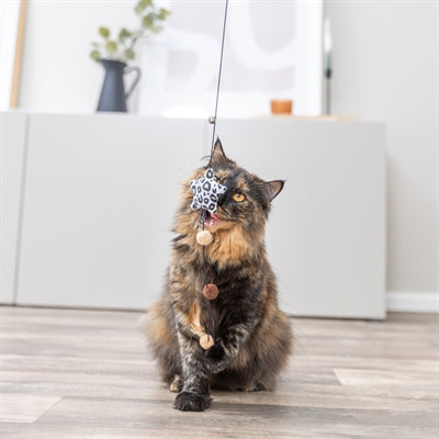 Trixie Katzenstab Sternplüsch mit Katzenminze Katzenminze