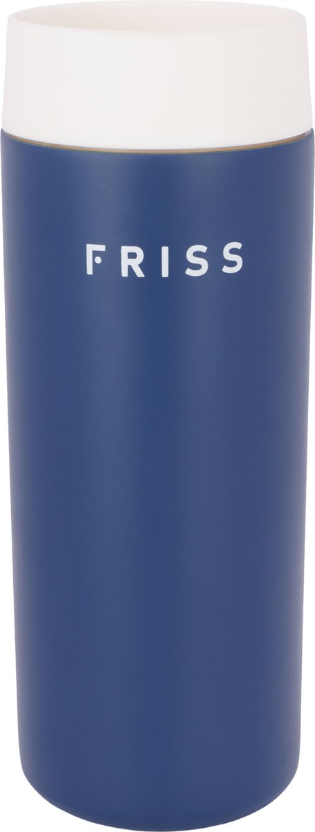 Friss Reisebecher – Edelstahl – 350 ml – blau