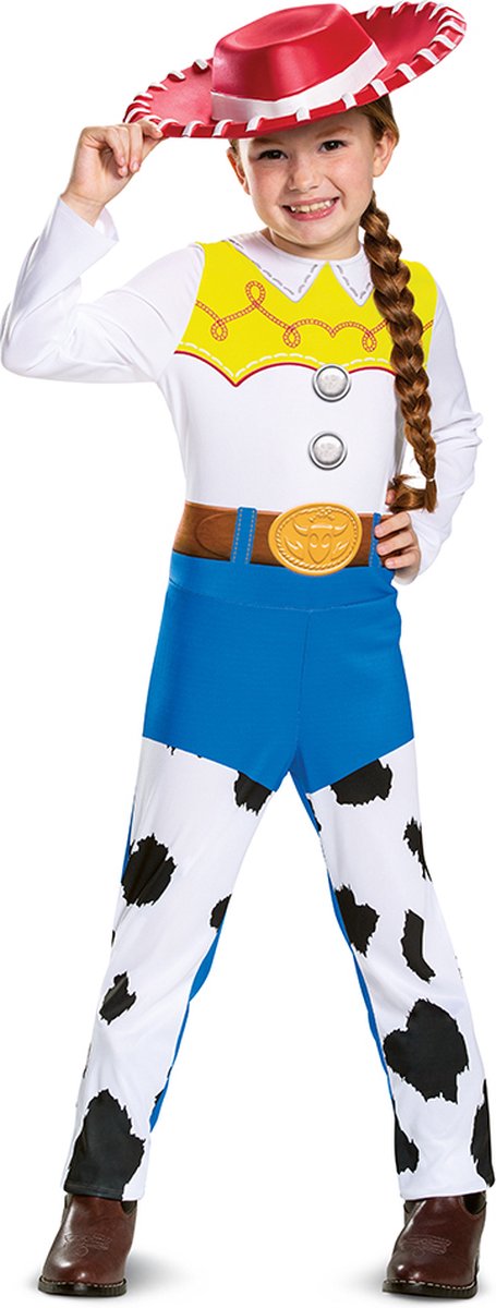 Verkleidung Disney – Toy Story 4, Kostüm Jessie Classic, Größe XS (3T-4T Jahre), Mädchen