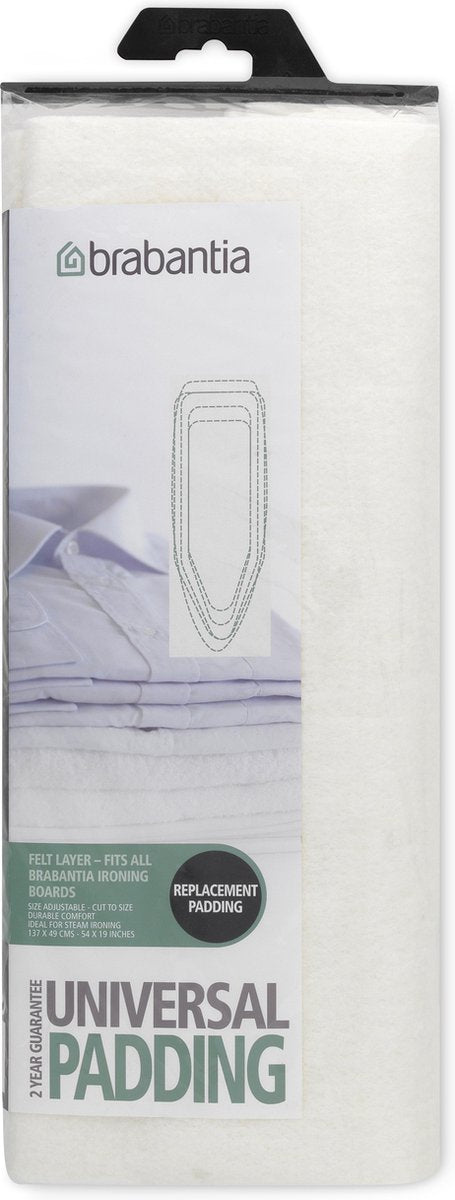 Brabantia Brabantia Universal Bügelbrett unter Schicht 135x49 cm Weiß