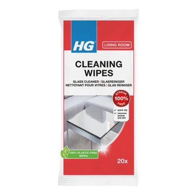 HG Glasreiniger-Tücher, 20 Stück