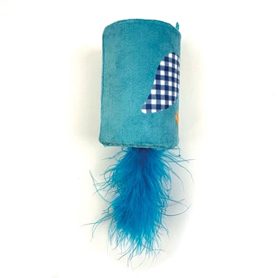 Happy Pet Tabby Patch Vogelrassel und Roller blau