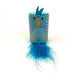 Happy Pet Tabby Patch Vogelrassel und Roller blau